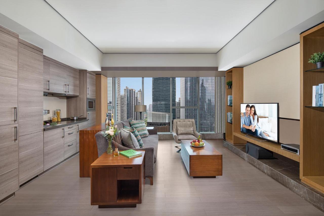 Apartament Ascott Ifc Kanton Zewnętrze zdjęcie