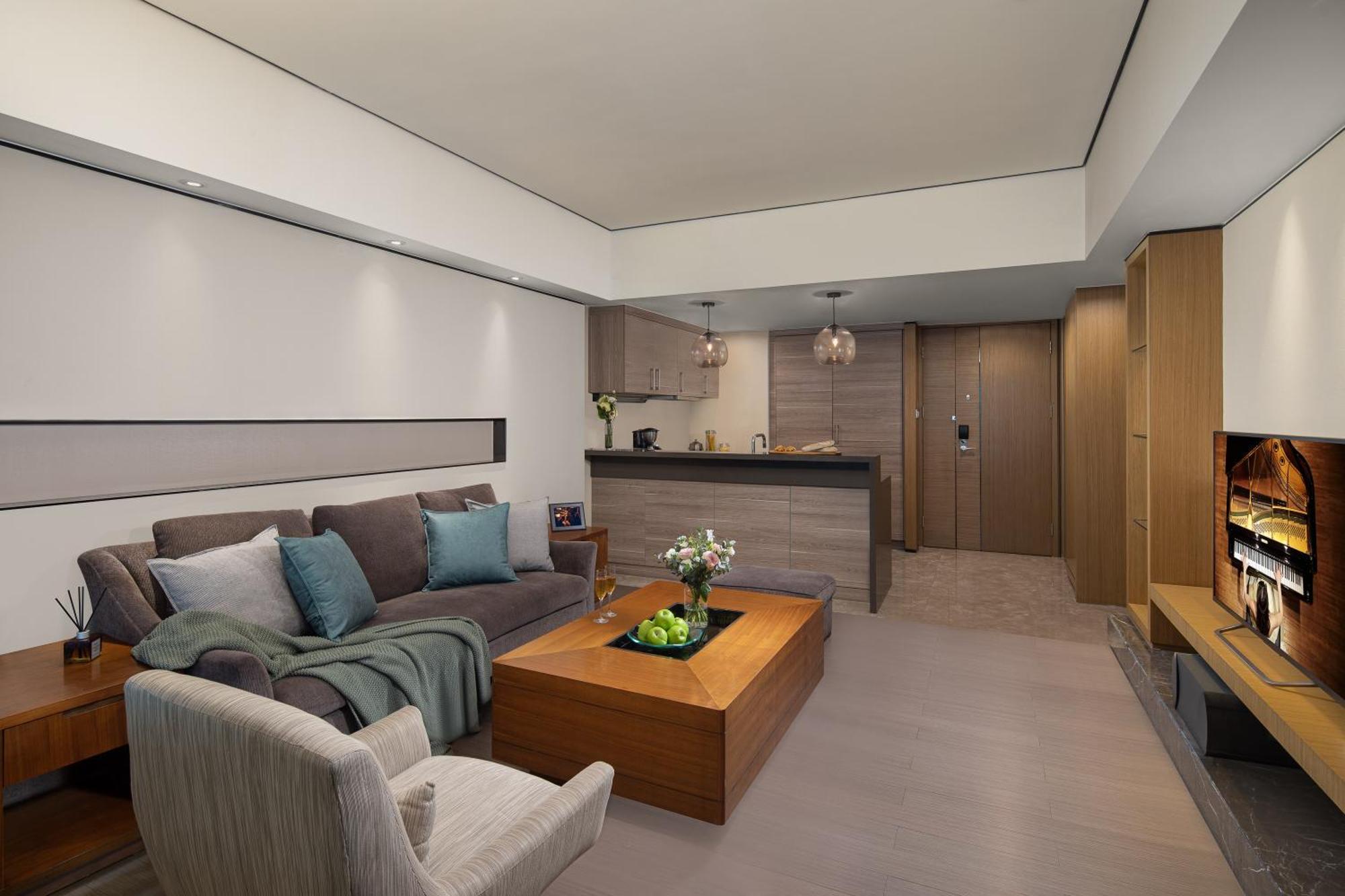 Apartament Ascott Ifc Kanton Zewnętrze zdjęcie